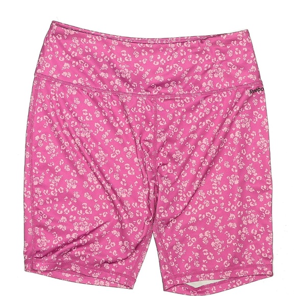 Reebok Pants - REEBOK Pink Spandex Shorts